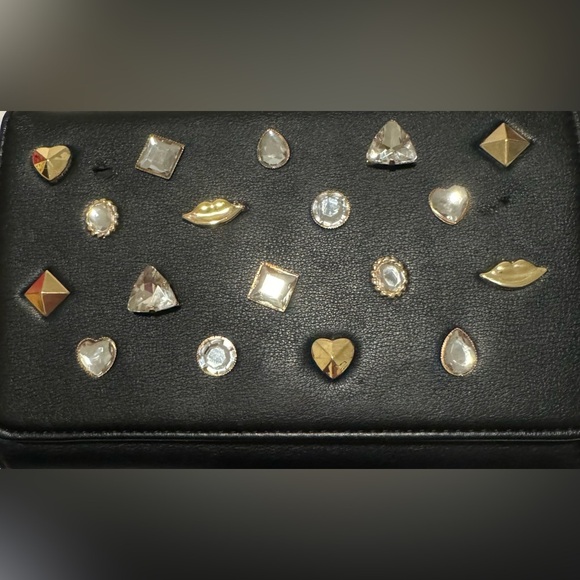 NWT Y2K Betsy Johnson Stud Gem Crossbody Bag - Picture 9 of 9